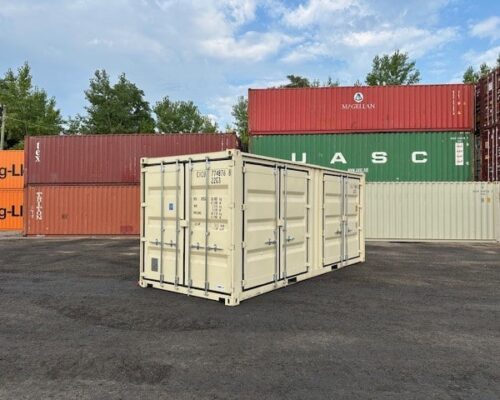 Contentor marítimo Open Side de 20 pés padrão – novo