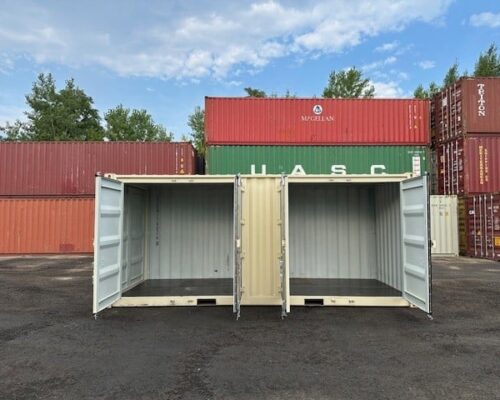 Contentor marítimo Open Side de 20 pés padrão – novo