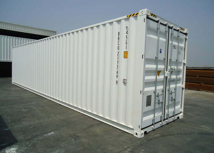 Contentor Marítimo de 40 Pés HC. Preço de um Contentor