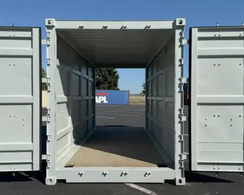 Contentor marítimo High Cube novo de 20 pés com abertura lateral total