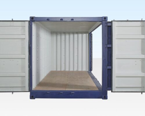 Contentor marítimo Open Side de 20 pés novo / Contentor com acesso lateral total