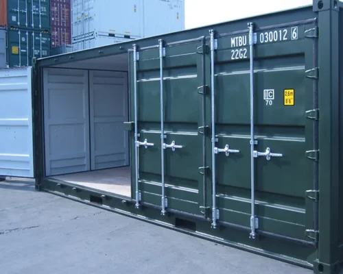 Contentores marítimos com abertura lateral