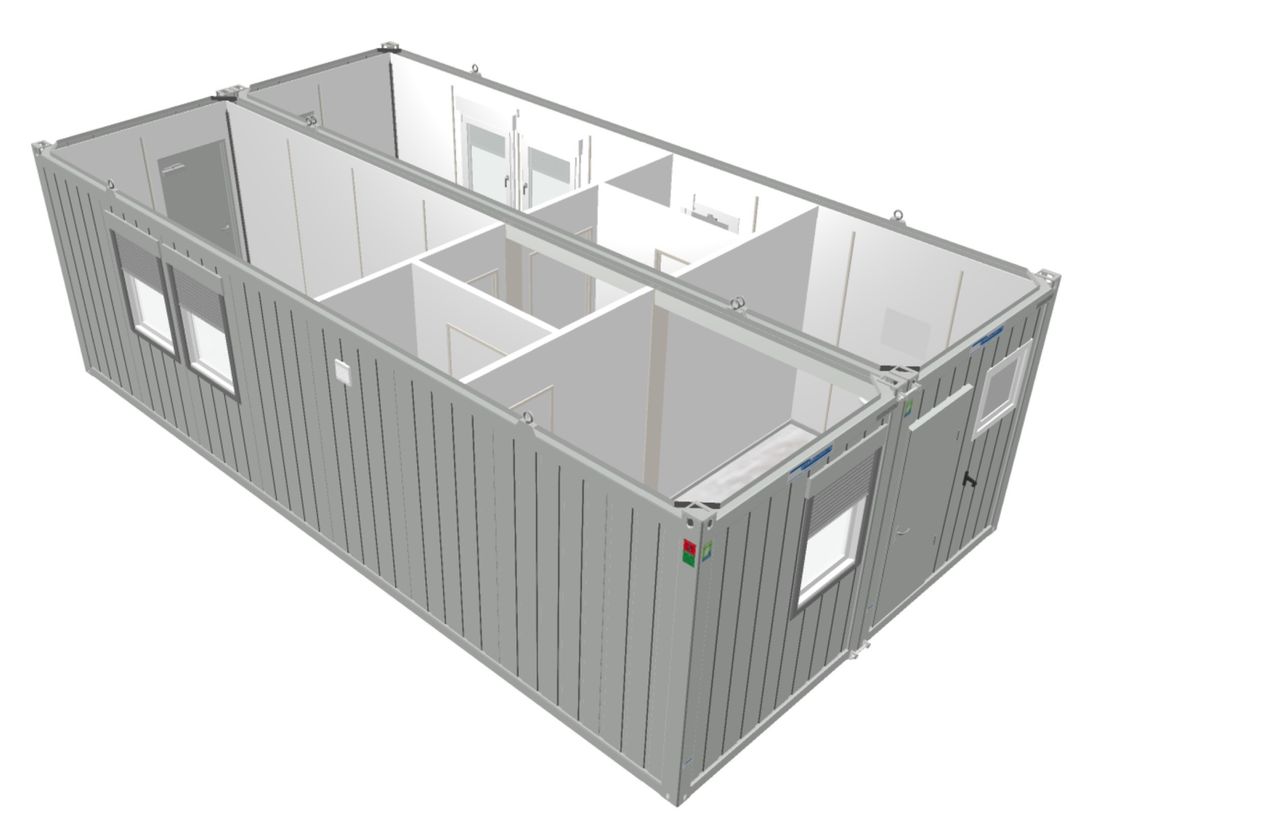Escritório móvel em contêiner de 30 pés - Image 2