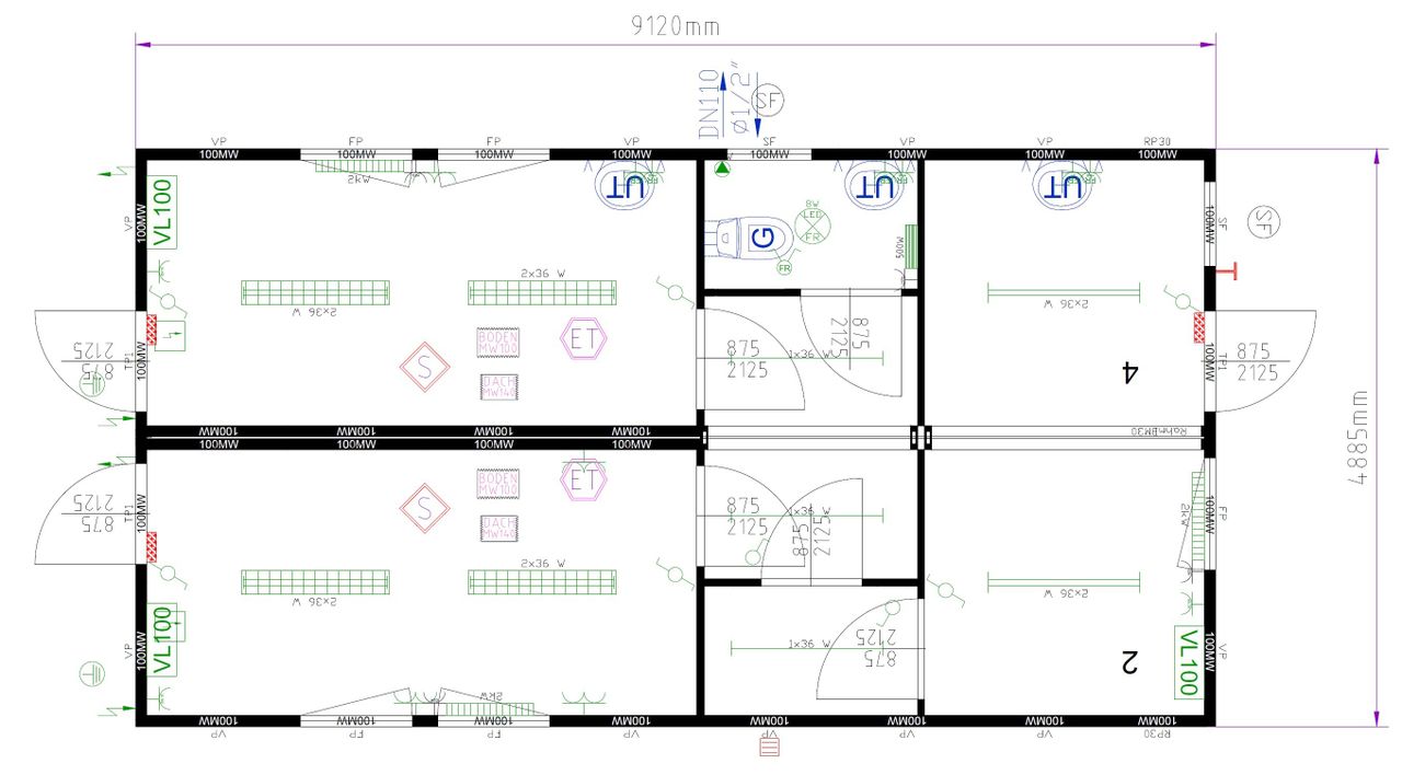 Escritório móvel em contêiner de 30 pés - Image 3
