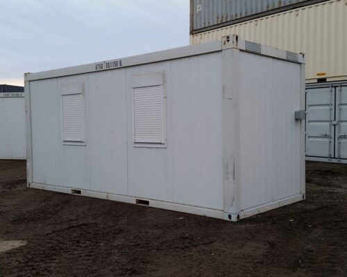 Escritório móvel de 20′ com desgaste normal