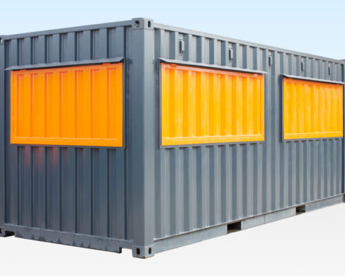 Bar-restaurante móvel em contentor de 20 pés