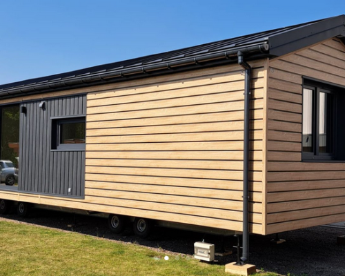 Casa móvel A sobre rodas mais barata