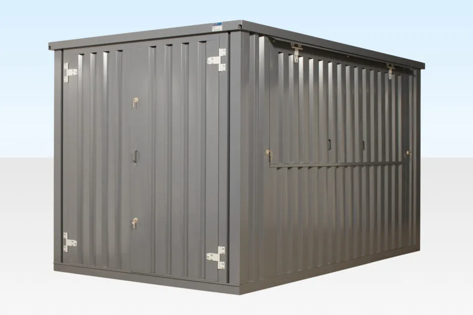 Restaurante bar pré-fabricado com contêiner | Kiosque Plat XL 3m - Image 2